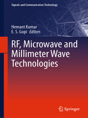 cover image of RF, Microwave and Millimeter Wave Technologies